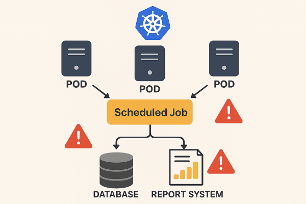 Kubernetes Scheduled Job Error Flow